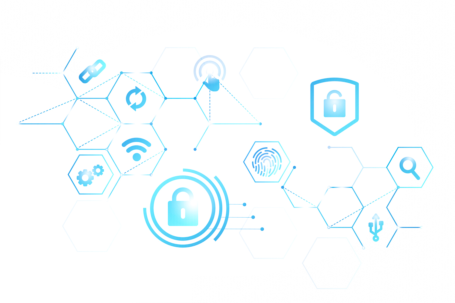 Diagram of Cyber Security Protection and Services