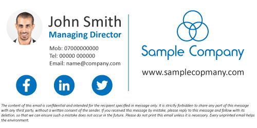 Example Email Signature