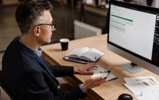 Accountant using Managed IT Services for Accountants provided by Carrera UK