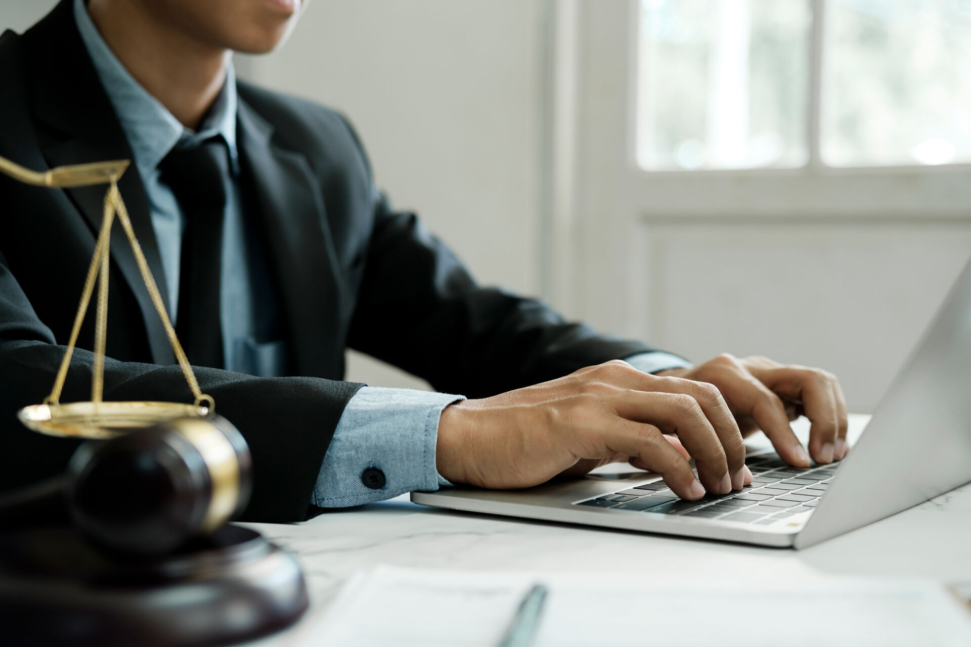 Managed IT Services for Law Firms – Carrera UK Lawyer using Managed IT Services for Law Firms provided by Carrera UK